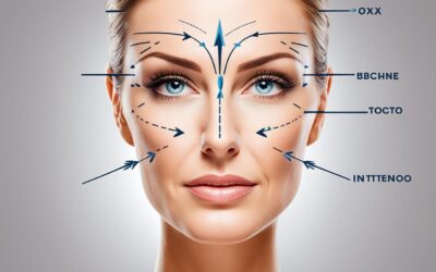 Partes do corpo frequentemente tratadas com botox